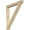 Ekena Millwork Traditional Slat Rough Sawn Outlooker, Douglas Fir, 6"W x 44"D x 44"H OUT06X44X44TRA06RDF - alternate 1